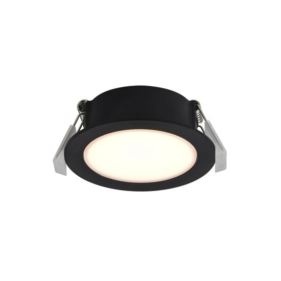 Nordlux Olea 3-Kit - Downlight - Noir - Idéal pour les environnements humides