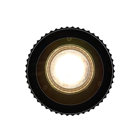 Nordlux Kyklop Ripple - Ceiling light - Black - Modern en elegant ontwerp voor buiten