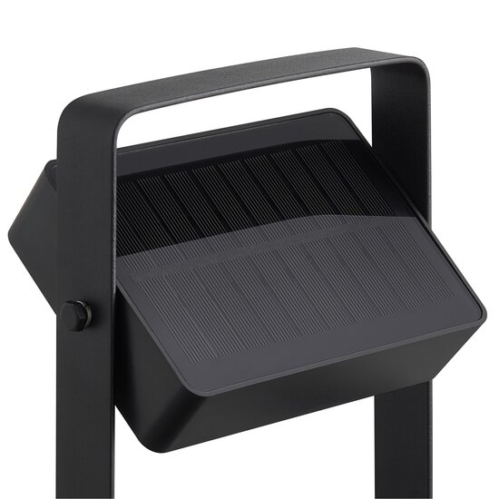 Nordlux Saulio Solar - Lampe de jardin - Noir - Idéale pour l'éclairage extérieur