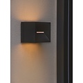 Nordlux Rivo | Lámpara de Pared | Negra - Diseño minimalista para una iluminación exterior elegante