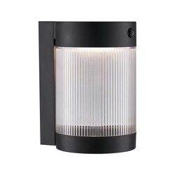 Coupar Solar - Lámpara de Pared - Negra