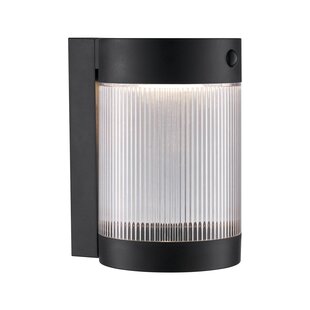 Coupar Solar - Lámpara de Pared - Negra