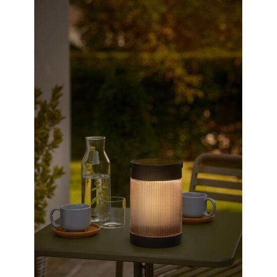 Nordlux Coupar Solar - Table lamp - Black - Creëer de perfecte sfeer met deze moderne lamp