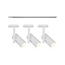 Nordlux Jerome Link 3-Spot + 1m - Minimalistische plafondverlichting voor elke ruimte