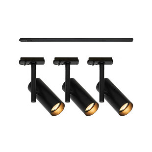 Jerome Link 3-Spot + 1m - Track Light - Black