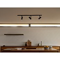 Nordlux Jerome Link 3-Spot + 1m - Track Light - Black - Minimalistisch en modern design voor elke ruimte
