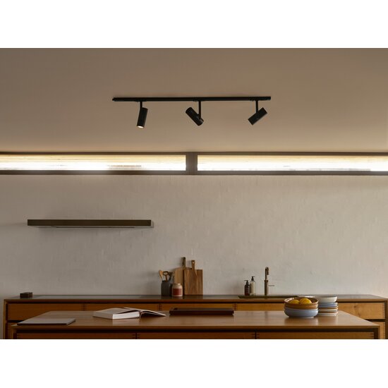 Nordlux Jerome Link 3-Spot + 1m - Track Light - Black - Minimalistisch en modern design voor elke ruimte