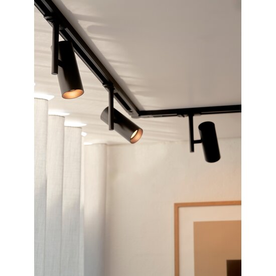Nordlux Jerome Link 3-Spot + 1m - Track Light - Black - Minimalistisch en modern design voor elke ruimte