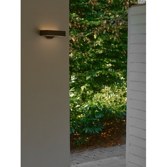 Nordlux Monay Square Solar - Lámpara de Pared Moderna para Exteriores