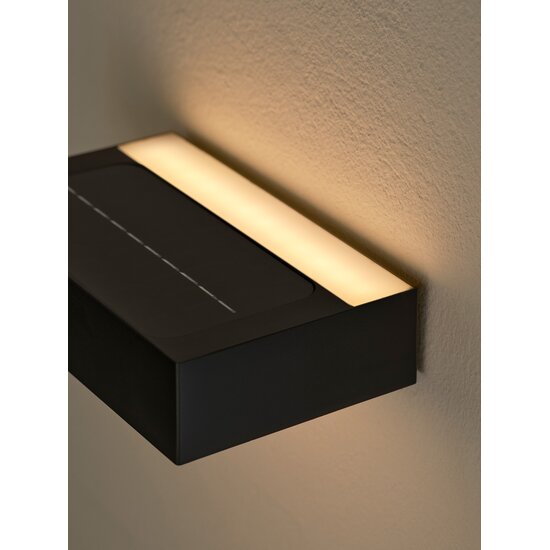 Nordlux Monay Square Solar - Applique Murale Moderne pour l'Extérieur