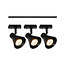 Nordlux Eik Link 3-Spot + 1m - Track Light - Black - Perfect voor sfeervolle verlichting in elke ruimte