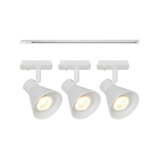 Eik Link 3-Spot + 1m - Track Light - White