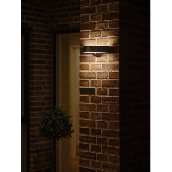 Nordlux Monay Round Solar - Wireless Solar Wall Light