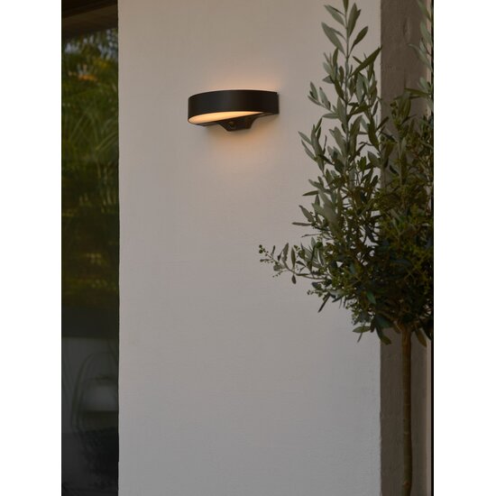 Nordlux Monay Round Solar - Lámpara de pared solar inalámbrica