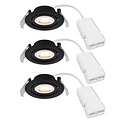 Nordlux Monolo 3-Kit - Downlight - Black - Dimmable lighting for any space