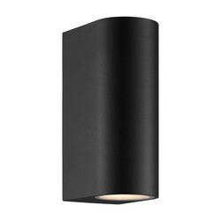 Dion Double - Aplique de Pared - Negro