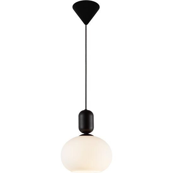 Nordlux Notti 20 - Lámpara Colgante - Negra - Lámpara colgante elegante para una iluminación con estilo