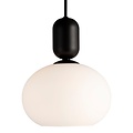 Nordlux Notti 20 - Lámpara Colgante - Negra - Lámpara colgante elegante para una iluminación con estilo