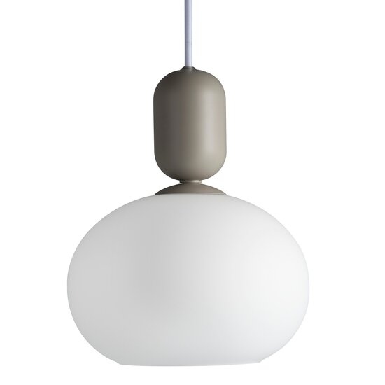 Nordlux Notti 20 - Lámpara Colgante - Gris - Iluminación elegante para cualquier espacio