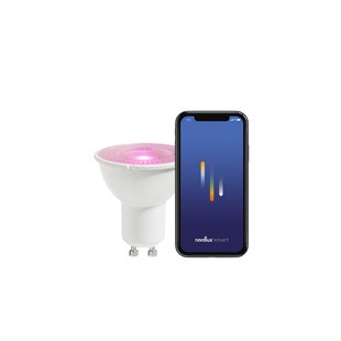 Smart GU10 - Colour - 2200-6500 Kelvin - 380 Lumen - Light Bulb - White