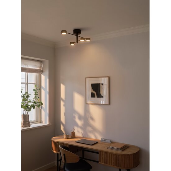 Nordlux Clyde Flex 4-Rail - Slim Nordic design with Moodmaker™ functionality