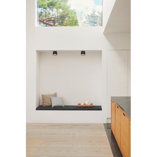 Nordlux Torone - Spot light - Noir - Parfait pour les couloirs et cuisines