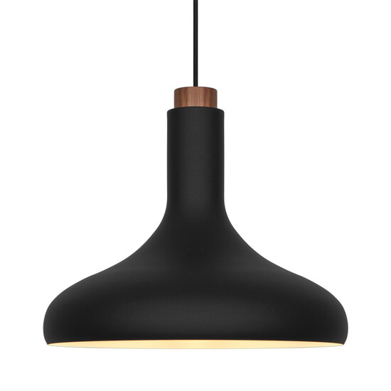 Nordlux Fuji - Pendant - Black - Perfecte balans tussen hout en metaal