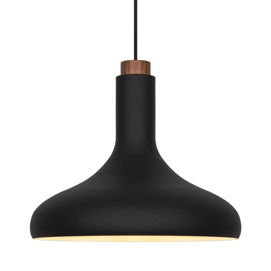 Nordlux Fuji - Suspension - Noir - Équilibre parfait entre bois et métal