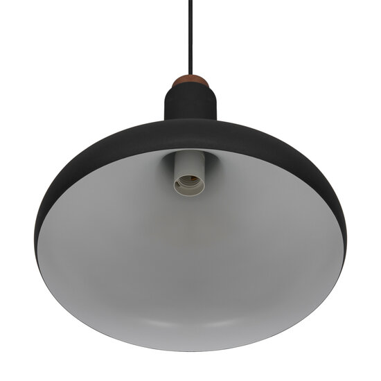 Nordlux Fuji - Pendelleuchte - Schwarz - Perfekte Balance zwischen Holz und Metall