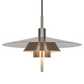 Nordlux Latika | Pendant | Brushed chrome - Diseño moderno para una iluminación elegante