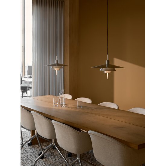 Nordlux Latika | Pendant | Brushed chrome - Design moderne pour un éclairage élégant