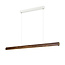 Nordlux Akeno - Suspension - Bois foncé - Design minimaliste pour un éclairage d'ambiance