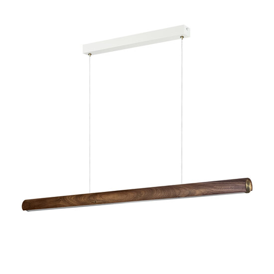 Nordlux Akeno - Pendelleuchte - Dunkles Holz - Minimalistisches Design für stimmungsvolle Beleuchtung
