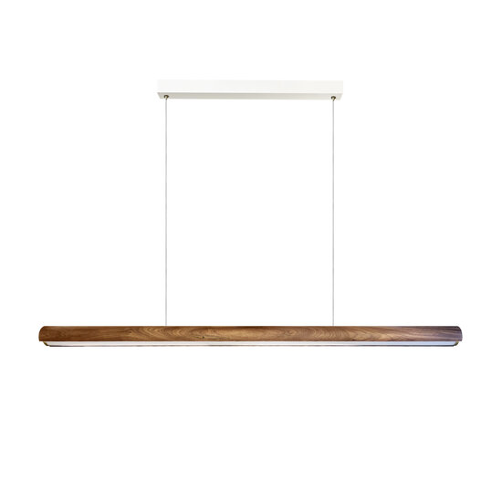 Nordlux Akeno - Lámpara colgante - Madera oscura - Diseño minimalista para una iluminación atmosférica