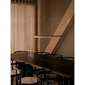 Nordlux Akeno - Pendelleuchte - Dunkles Holz - Minimalistisches Design für stimmungsvolle Beleuchtung