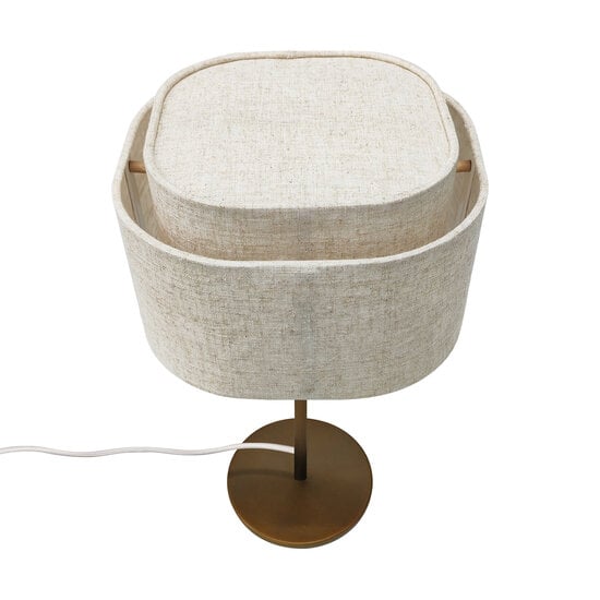 Nordlux Takai - Tischlampe - Beige - Schaffen Sie eine warme Atmosphäre in Ihrem Zuhause