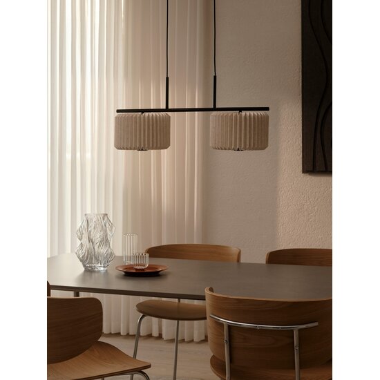 Nordlux Vivienne Dual - Suspension - Noir - Design intemporel et élégant pour un éclairage chaleureux