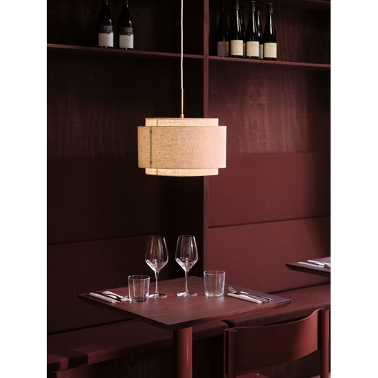 Nordlux Takai 30 - Pendant - Beige - Creëer een warme sfeer in uw interieur