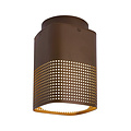 Nordlux Sidara | Ceiling light | Seaside brown metallic - Modern minimalisme voor buiten