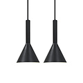 Nordlux Kelvis 2-Kit - Pendant - Black - Minimalistic design for functional lighting