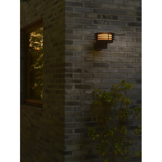 Nordlux Cirella - Aplique de pared Seaside black - Diseño moderno para iluminación exterior