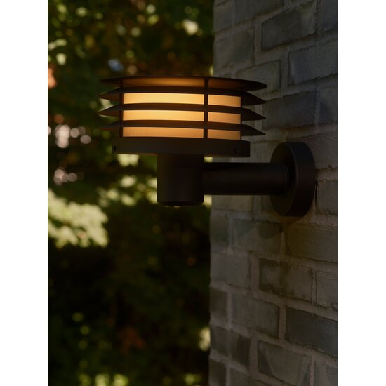 Nordlux Cirella - Aplique de pared Seaside black - Diseño moderno para iluminación exterior