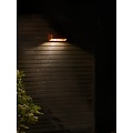 Nordlux Marcellio Solar - Wandlamp Bruin - Elegante buitenverlichting met bewegingssensor