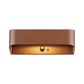 Nordlux Marcellio Solar - Lámpara de Pared Marrón - Iluminación exterior elegante con sensor de movimiento