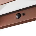 Nordlux Marcellio Solar - Wandlamp Bruin - Elegante buitenverlichting met bewegingssensor