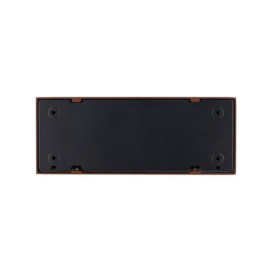 Nordlux Marcellio Solar - Wall Light Brown - Elegant outdoor lighting with motion sensor