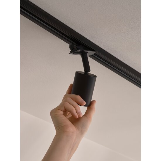 Nordlux Explore Link Short Spot - Luz de riel - Negro - Iluminación elegante para cualquier espacio