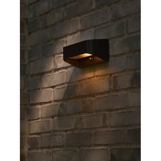 Nordlux Marcellio Solar - Elegante lámpara de pared solar para exteriores