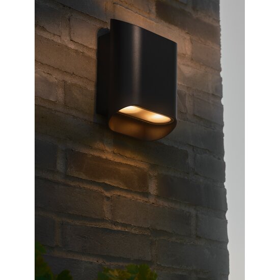 Nordlux Nico 22 Round Maxi - Elegante wandlamp voor buiten