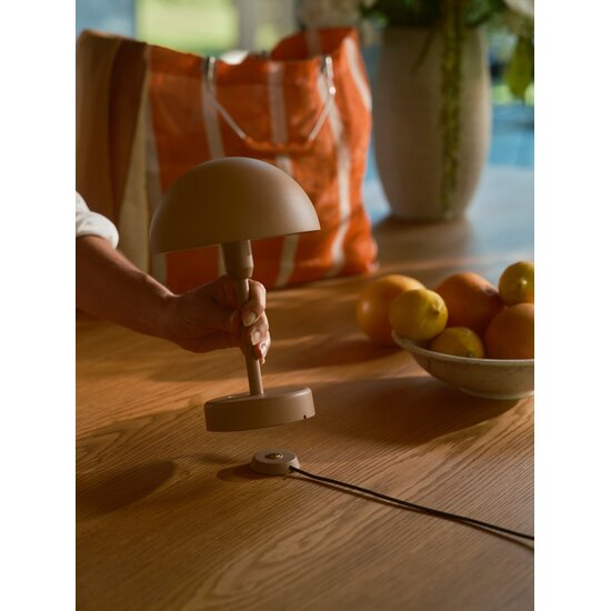 Nordlux Ellen To-Go - Battery light - Brown - Perfect voor binnen en buiten